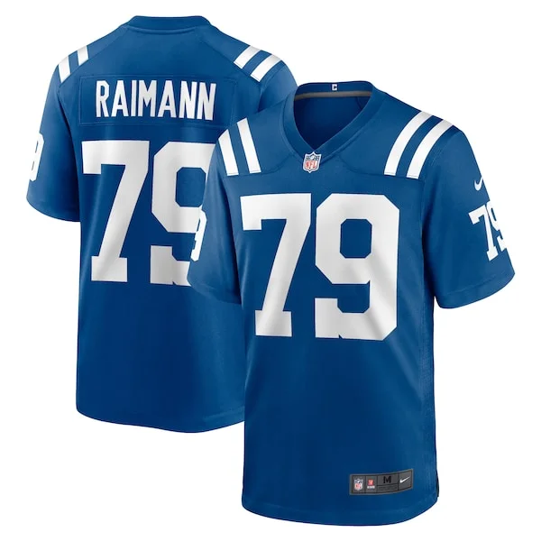 None Game NFL Jersey - Royal | Durable Football Apparel | NFL Football
