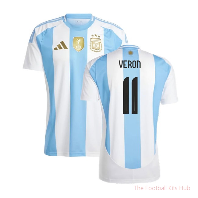 2024-2025 Argentina Home Shirt (VERON 11)