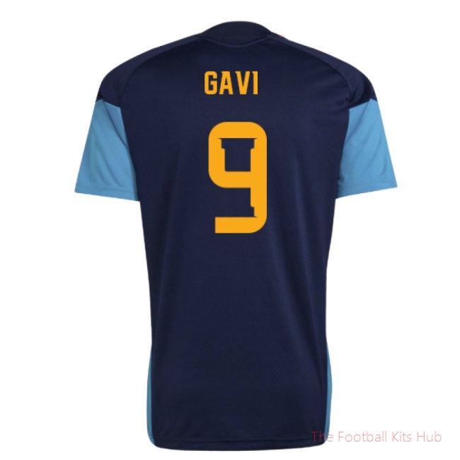 2026-2027 Spain Training Jersey (Night Indigo) (Gavi 9)