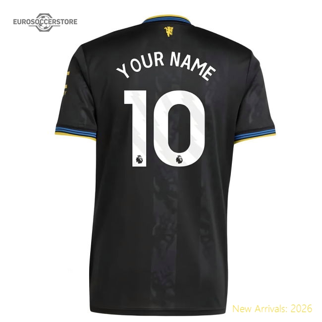 2025-2026 Manchester United Third Top (Your Name) Player Replica