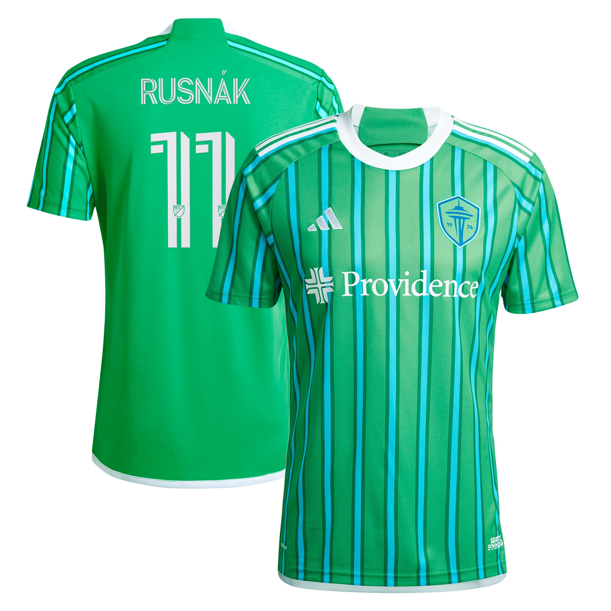 [SJH] Albert Rusnak Seattle Sounders FC 2024 The Anniversary Kit Replica Player Jersey - Green