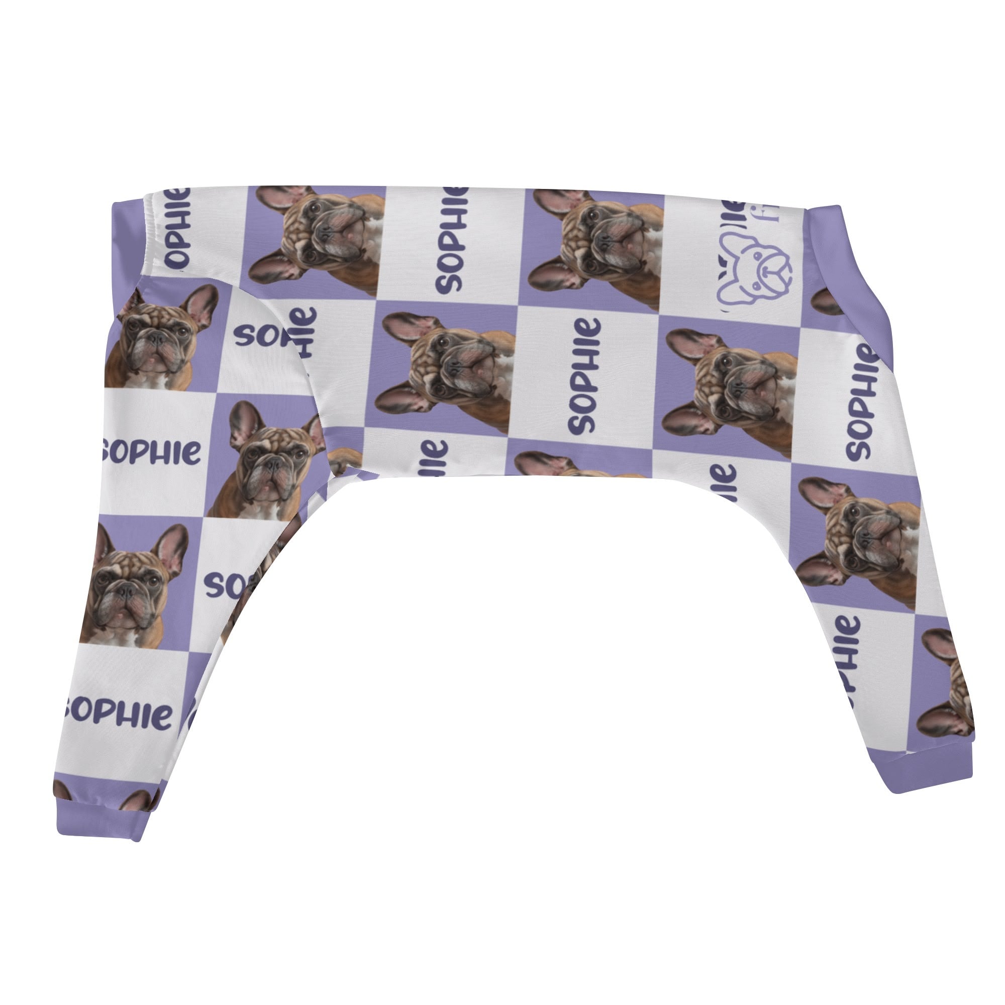 Millie - Personalized French Bulldog Pajamas with Your Frenchie’s Name & Picture – Ultra-Soft, Cozy, and Adorably Unique