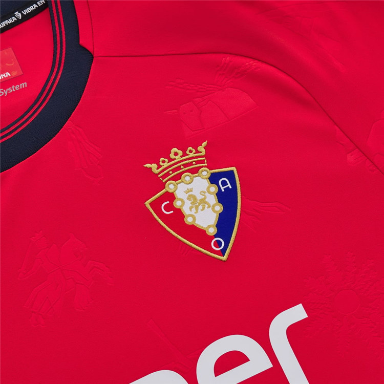 Genuine Licensed Durable Osasuna 2425 Home Football Shirt