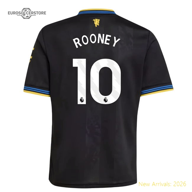 2025-2026 Man Utd Third Shirt (kids) (rooney 10) - Match Day Jersey