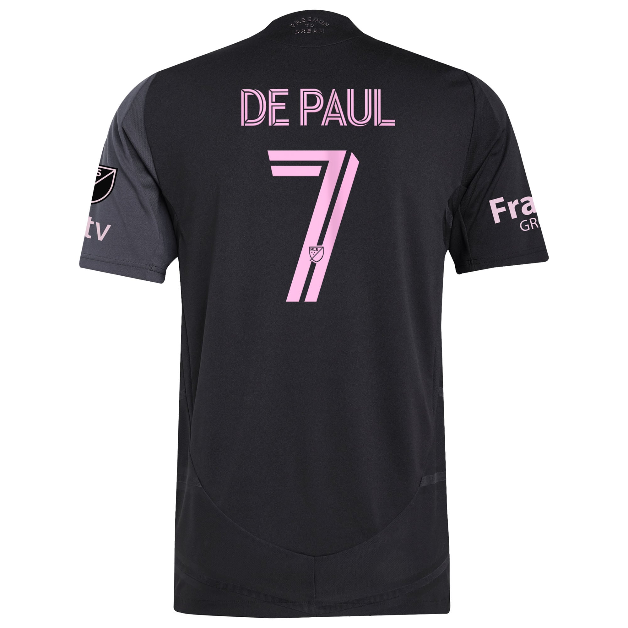 [SJH] Rodrigo De Paul Inter Miami CF 2025 The Fortitude Kit Authentic Player Jersey - Black