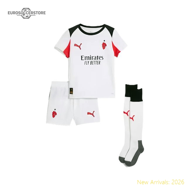 2025-2026 Ac Milan Away Mini Kit - Affordable - Premium Collection