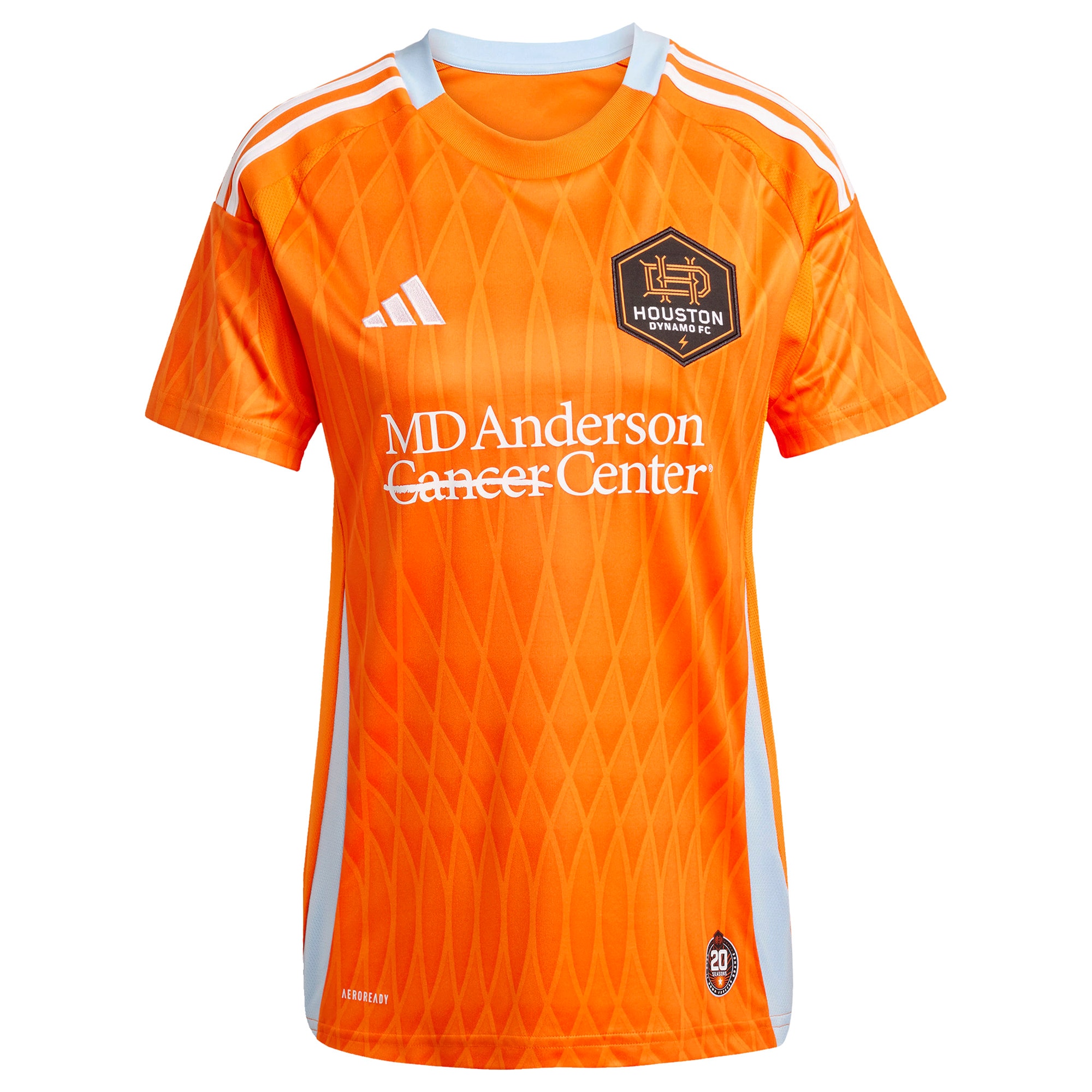 [SJH] Erik Sviatchenko Houston Dynamo FC Women's 2025 Season 20 Replica Player Jersey - Orange