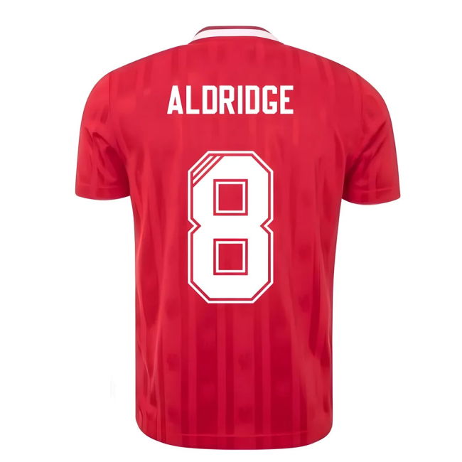 Professional Grade Liverpool Candy Home Shirt Aldridge #8 New Rele...