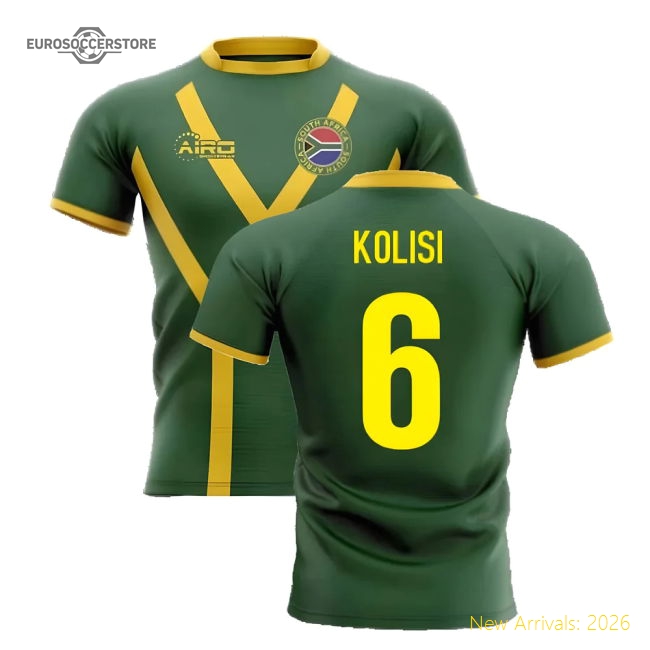 South Africa Springboks Flag Concept Rugby 2025-2026 Stadium Wear Jersey