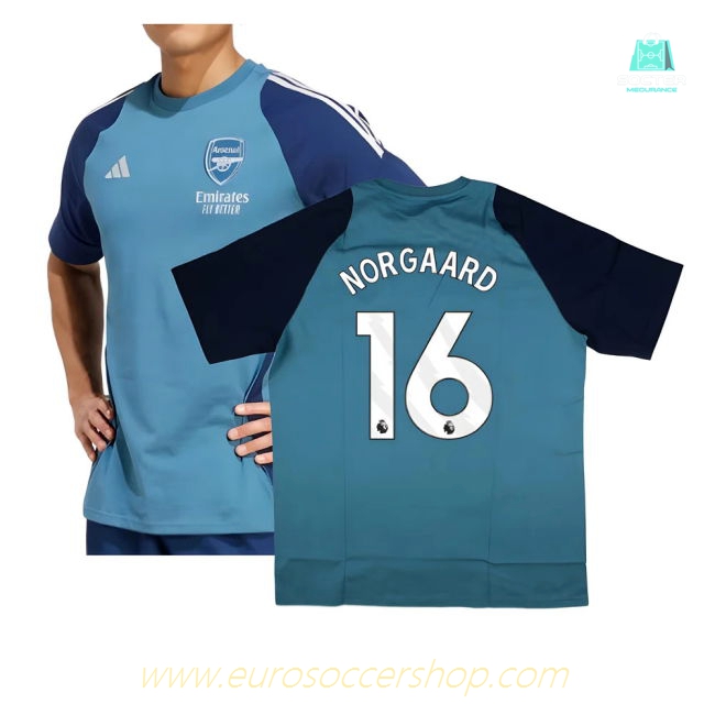 2025-2026 Arsenal Training Tee (Blanch Blue) (Norgaard 16)
