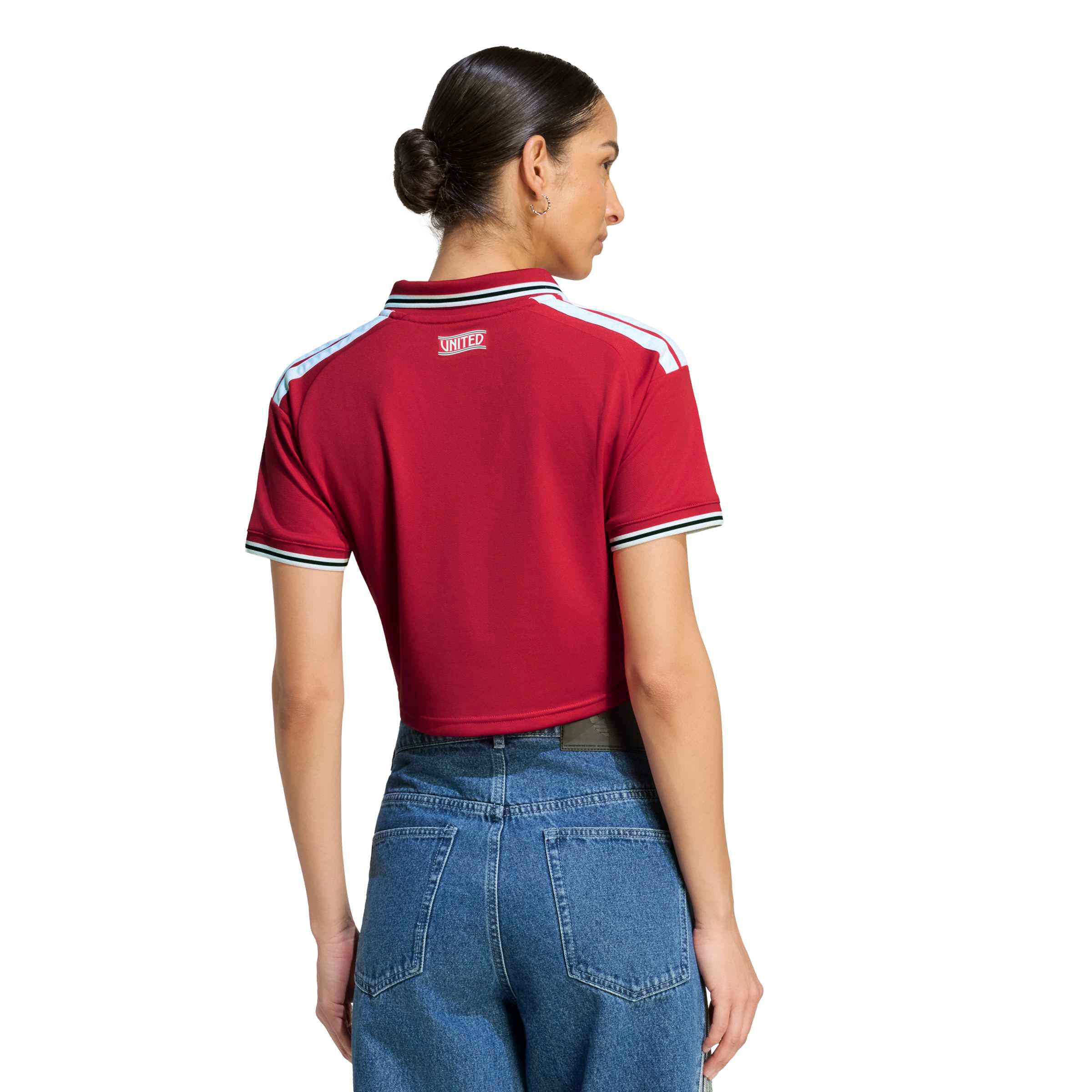 [SJH] Manchester United Women's 2026/27 Home Cropped Replica Jersey - Red