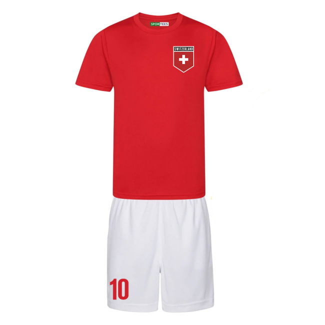 Fan Quality Switzerland Training Supporter Shirt (Adults)