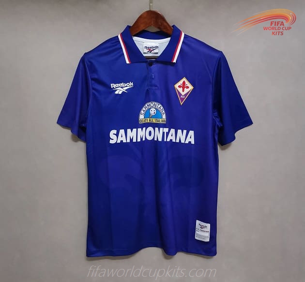Primary Soccer Uniform of Fiorentina 95-96