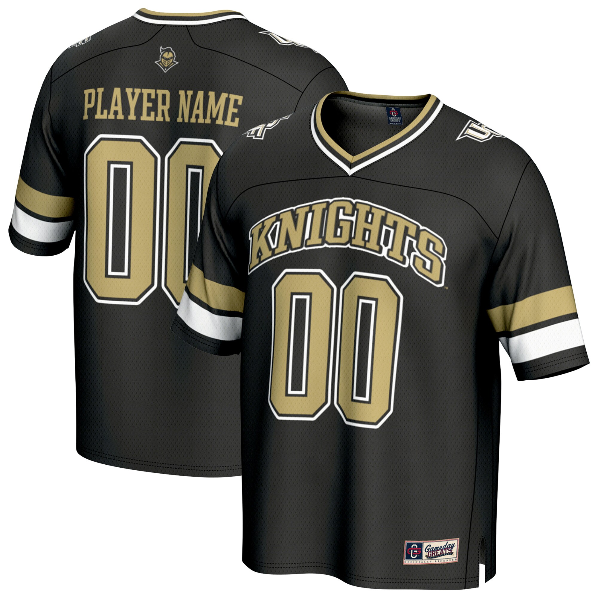 [NJP] UCF Knights GameDay Greats Unisex NIL Pick-A-Player Football Fashion Jersey - Black
