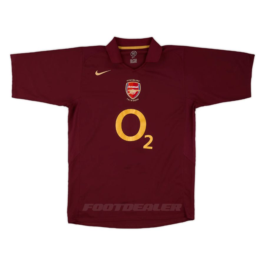 Arsenal Home Shirt 2005 2006 Henry