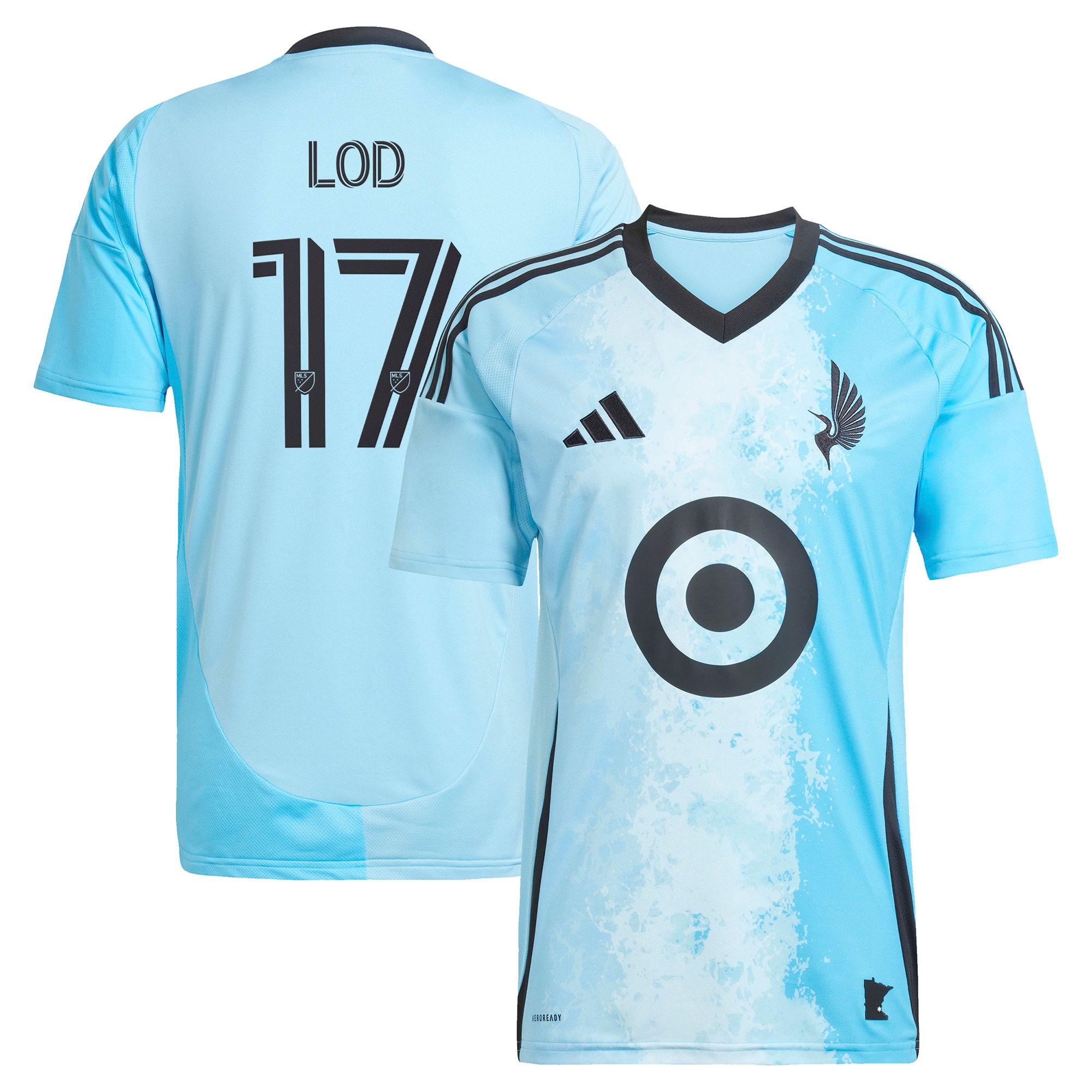 [SJH] Robin Lod Minnesota United FC 2025 CONVERGENCE Replica Player Jersey - Blue