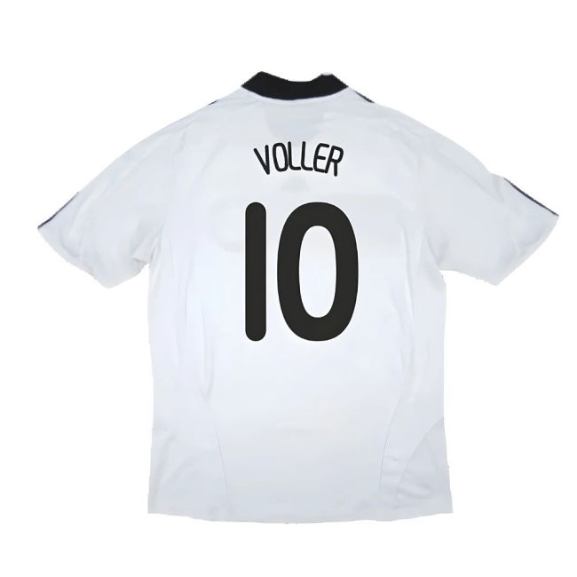 Germany 2008-09 Home Shirt ((Good) S) (VOLLER 10)