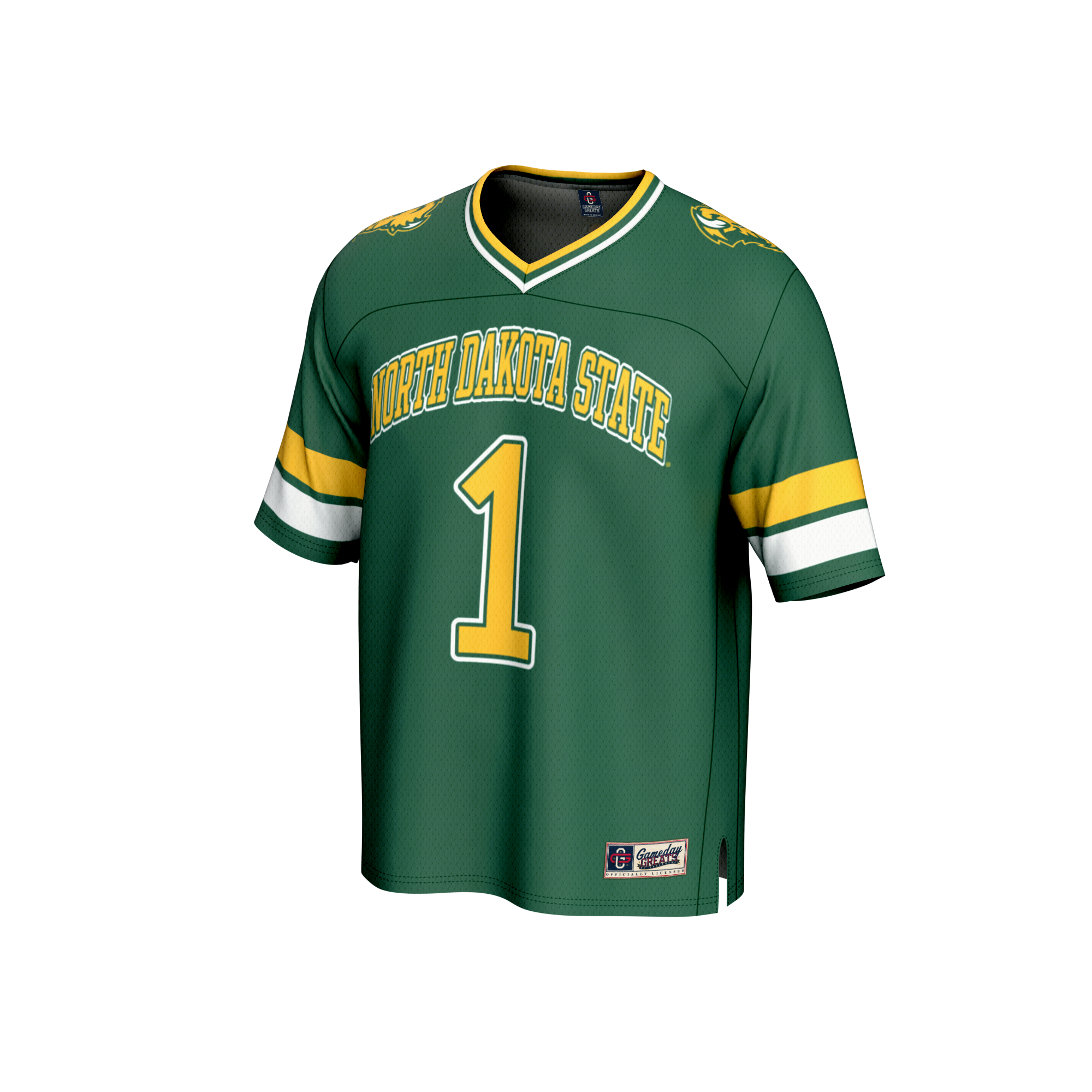 NDSU Bison #1 Football Jersey - Green | Stadium Series 2026/27