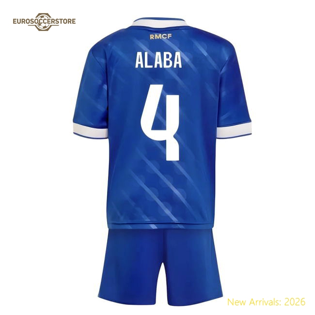 2025-2026 Football Team Youth Gentle Jersey Alaba Performance Fabric