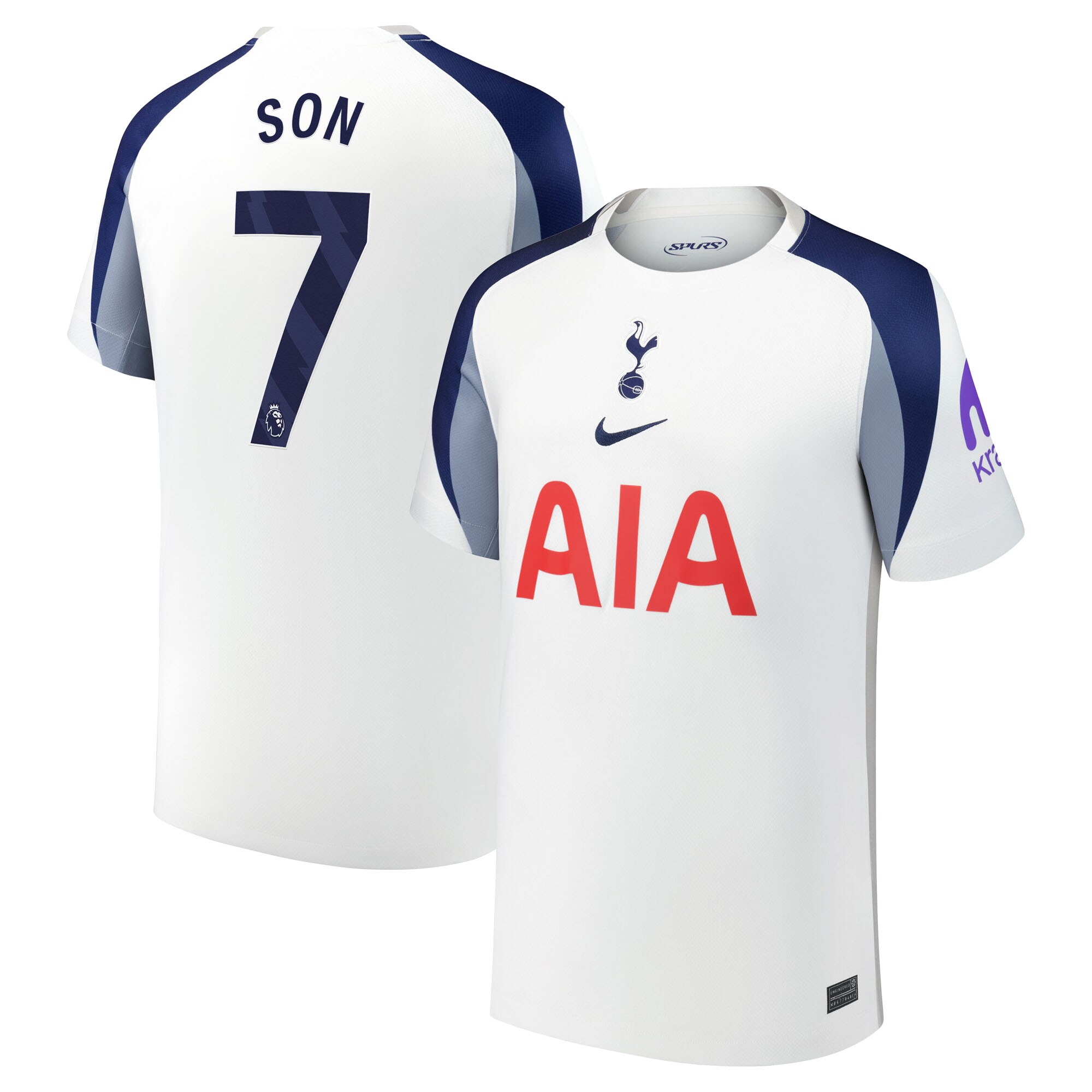 [SJH] Son Heung-Min Tottenham Hotspur Youth 2025/26 Home Replica Jersey - White