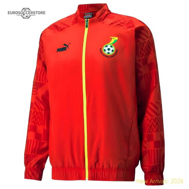 Ghana Prematch 20222023 Regular Highperformance Jersey