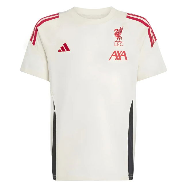 Kids Genuine 2025-2026 Liverpool English Training Jersey