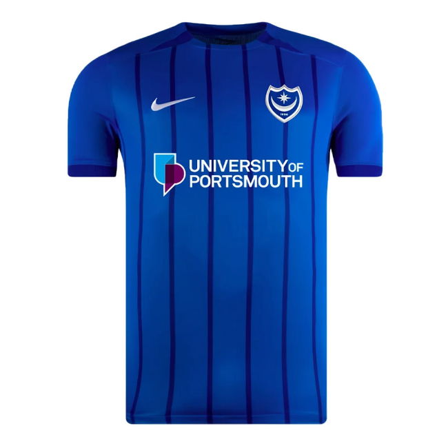 Portsmouth official style Home Shirt 2024-2025 (Unisex
