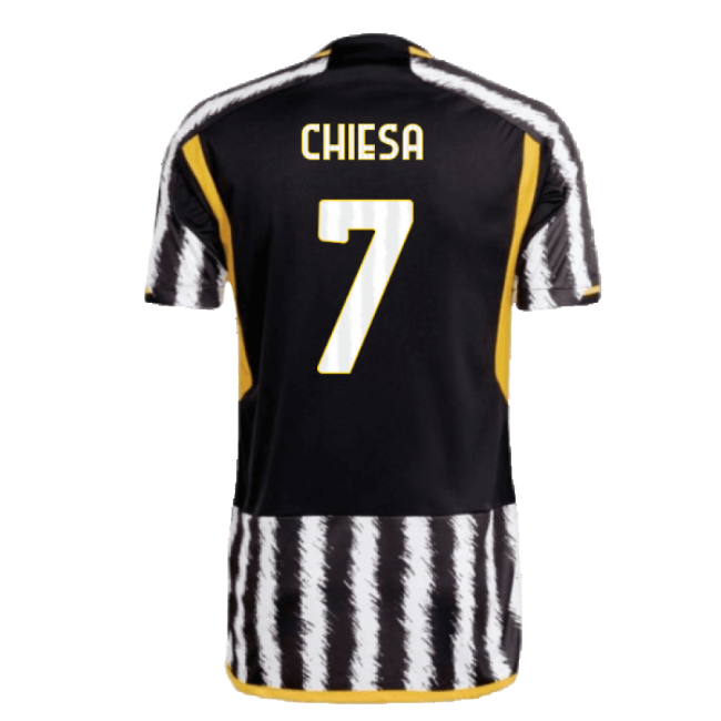 Juventus Soccer Club Unique Item Home Limited Shirt (CHIESA 7)
