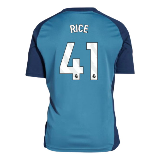 2025-2026 Arsenal Training Shirt (Blanch Blue) - Kids (Rice 41)