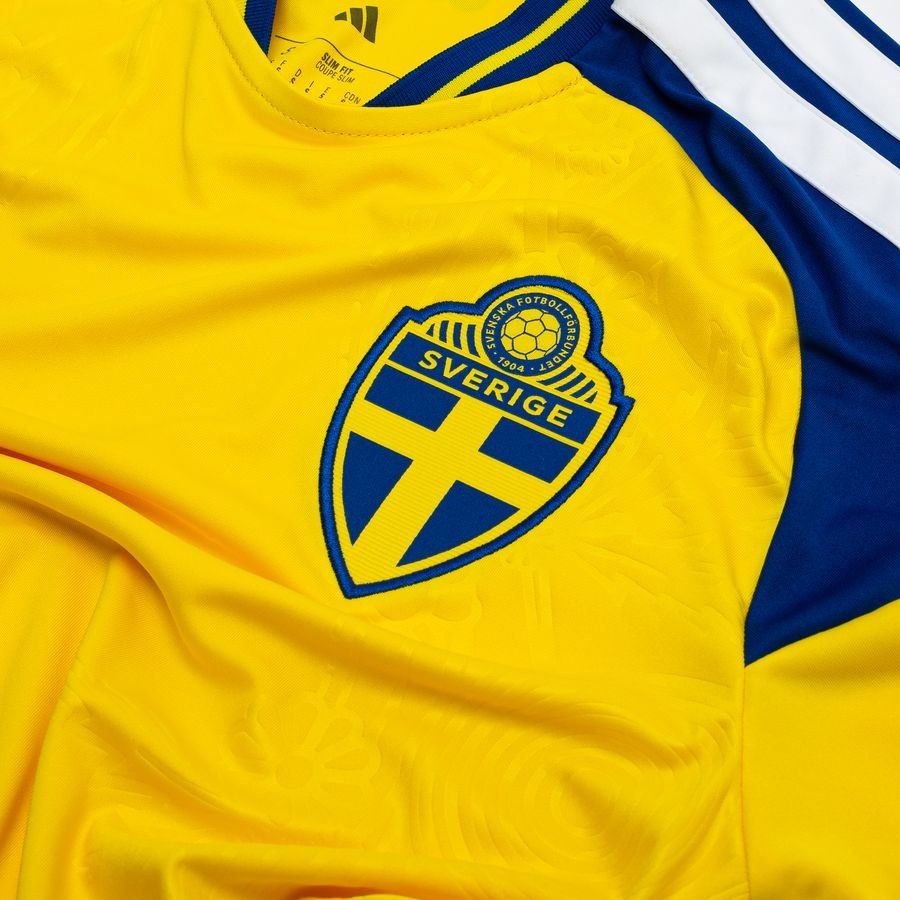 Sweden Home Shirt 2025/26 Kids Adidas National Team Wear