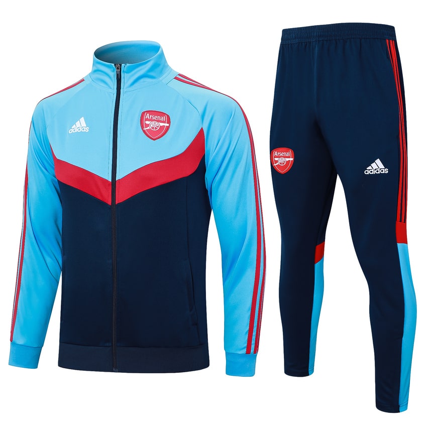 Arsenal Tracksuit Jacket 2024 2025 Sky Blue