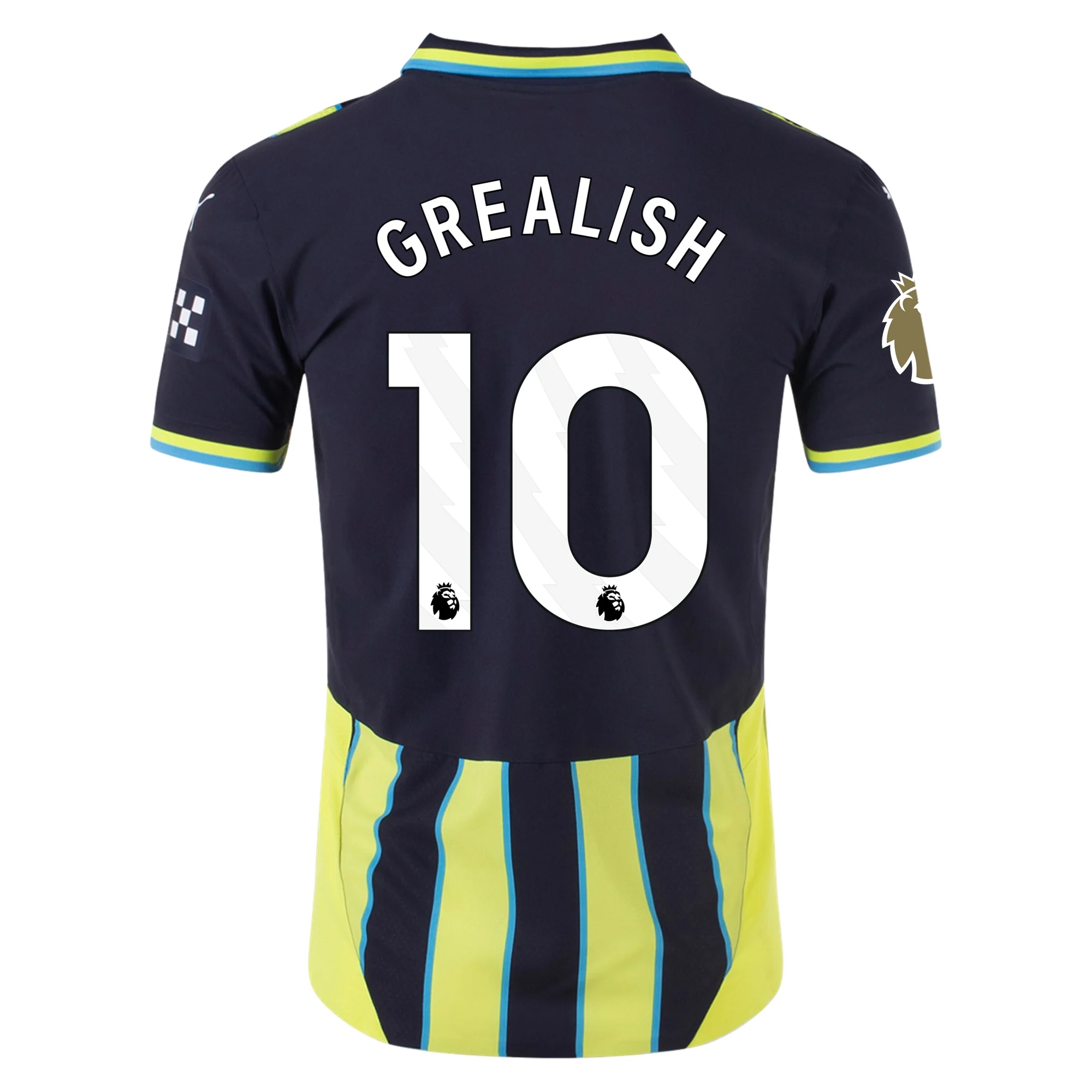 Manchester City Grealish 2024-2025 UCL Away Jersey – Authentic Shirt
