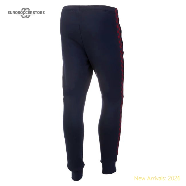 2019-2020 Barcelona Nike Fleece Pants (Obsidian) - Kids
