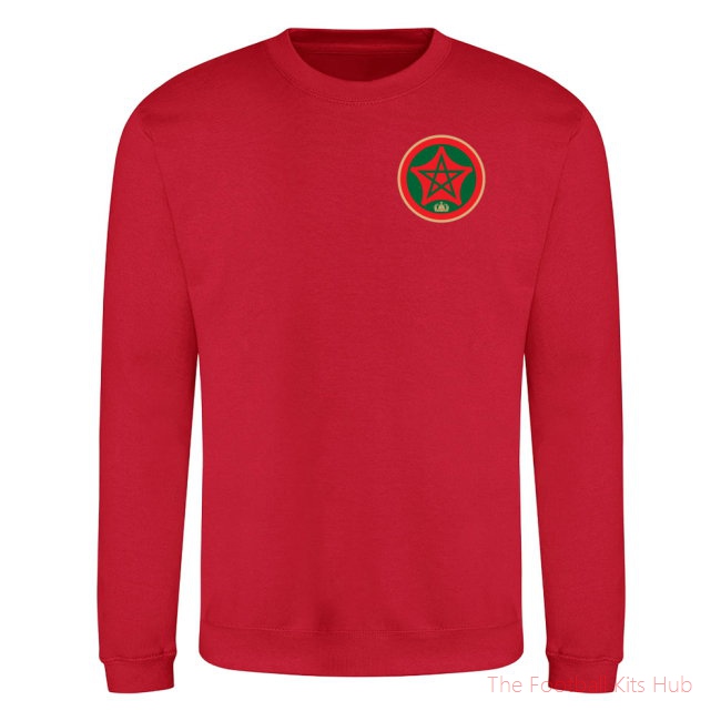 Men Morocco National Team Sweatshirt (Red)