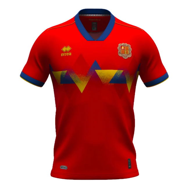 Andorra Modern Home Jersey 2024-2025