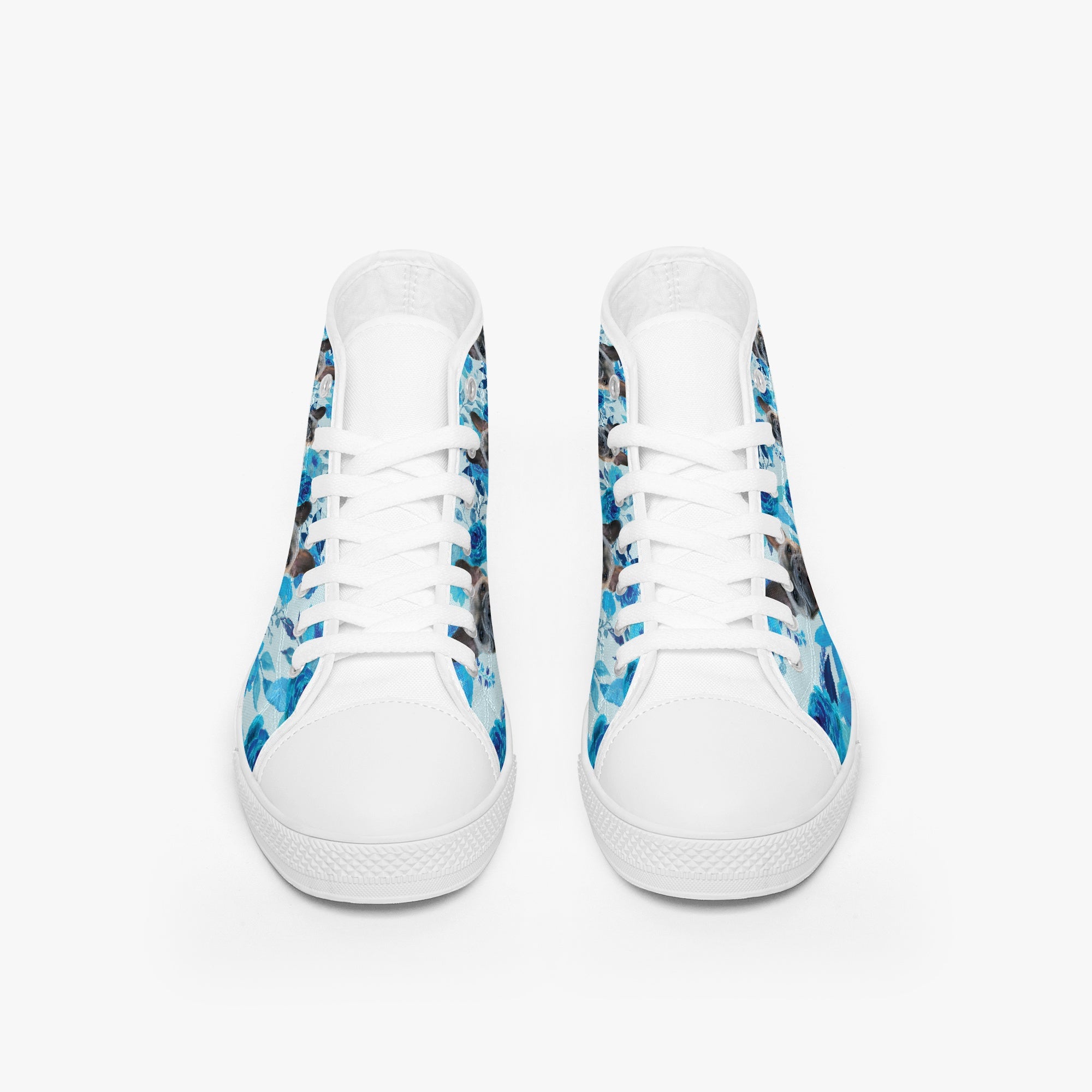 Culture-Inspired Darrell - Personalized Classic High-top Canvas Shoes...