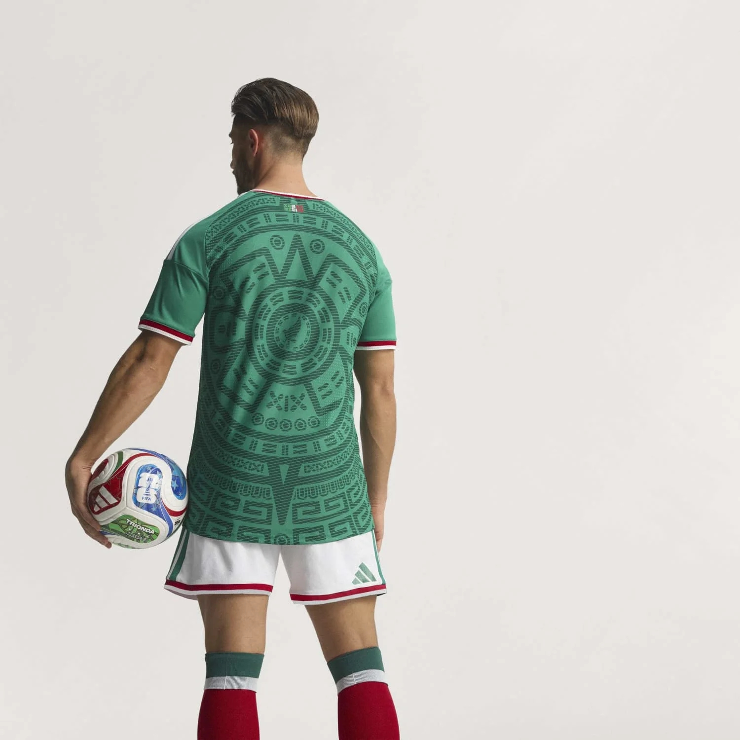 Mexico 2026 Elite Home Jersey - Men's | Slim Fit Climacool+ Lightweight Football Shirt with Cultural Design
