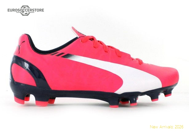 Puma evoSPEED 4.3 FG Football Boots Junior - Plasma