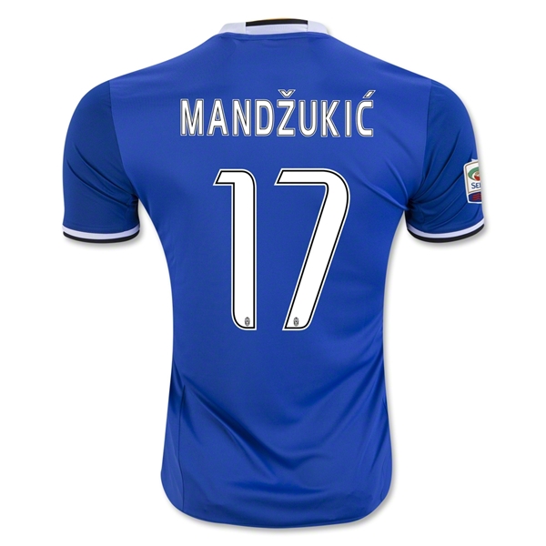 Juventus Away 201617 MANDZUKIC 17 Soccer Jersey Shirt - Official