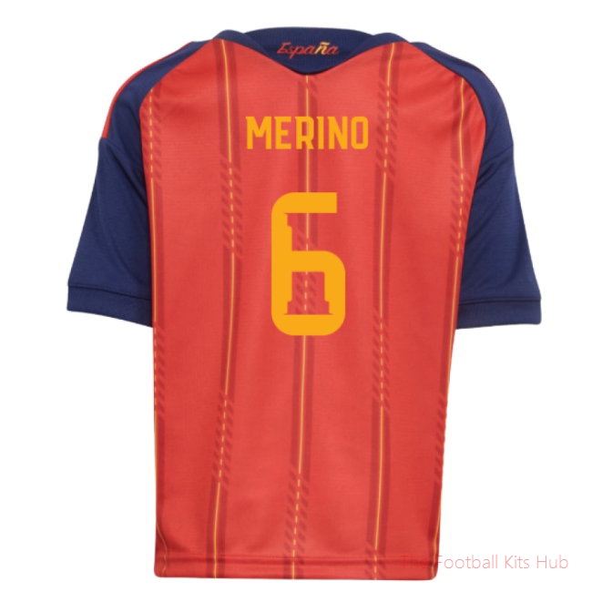 2026-2027 Spain Home Little Kids Mini Kit (Merino 6)