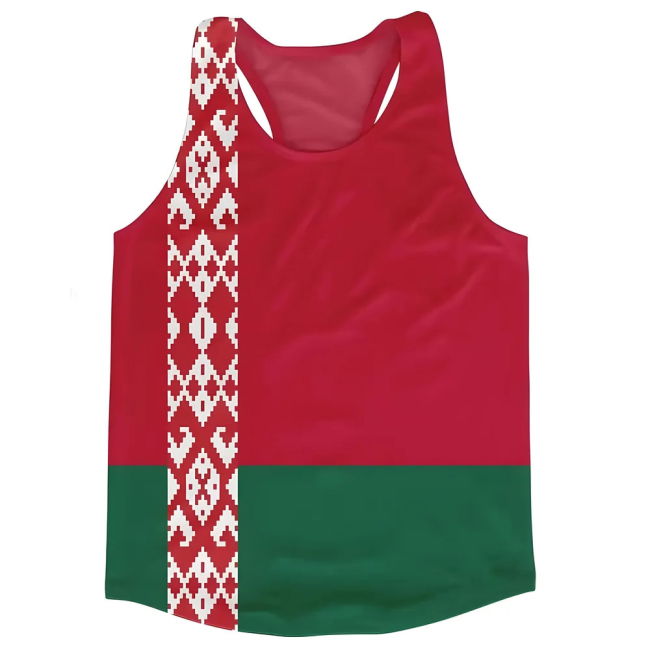 Authentic Belarus Flag Running Authentic Premium Breathable