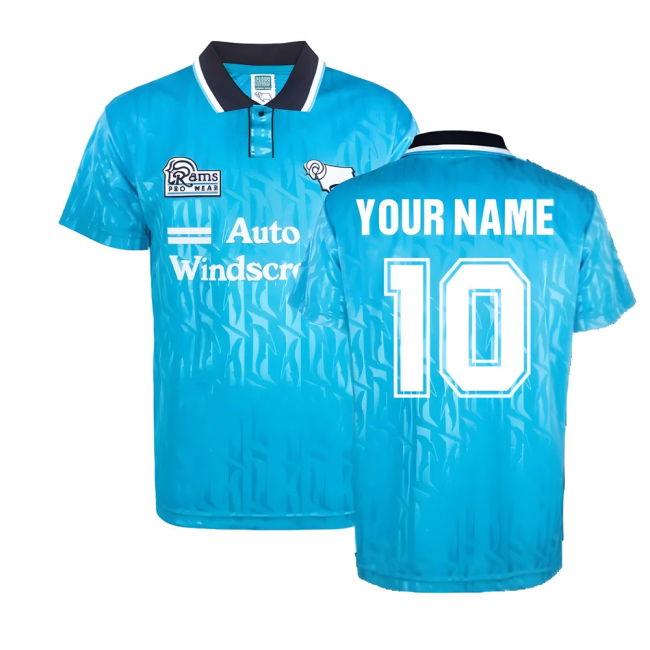 High Quality 1994-1995 Derby Away With Limited Edition Design