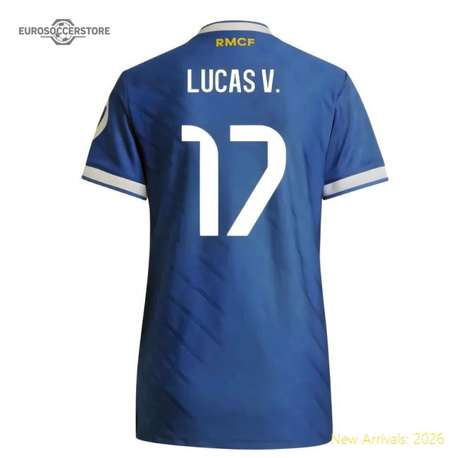 Real Madrid Womens) (lucas V. Third Premium Jersey Breathable