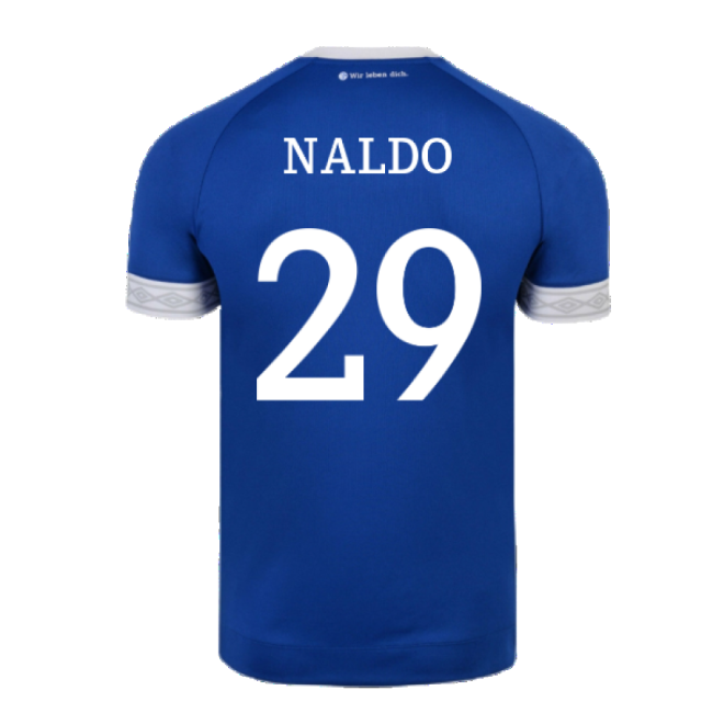 Best-Selling Schalke 2018-19 Home Shirt ((Mint) Xxl) (Naldo 29)