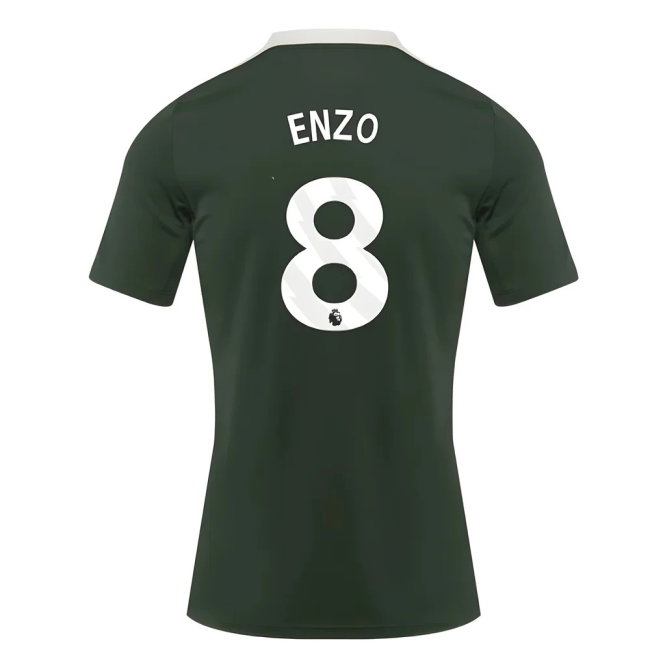 2025-2026 Chelsea Dri-Fit Strike Training Shirt (Green) (Enzo 8)
