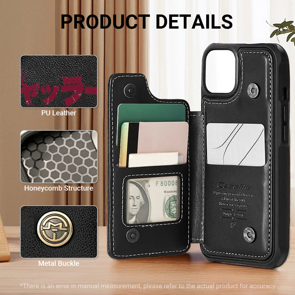 Everyday Jax - Leather Wallet Case For For Iphone & Samsung for Everyday