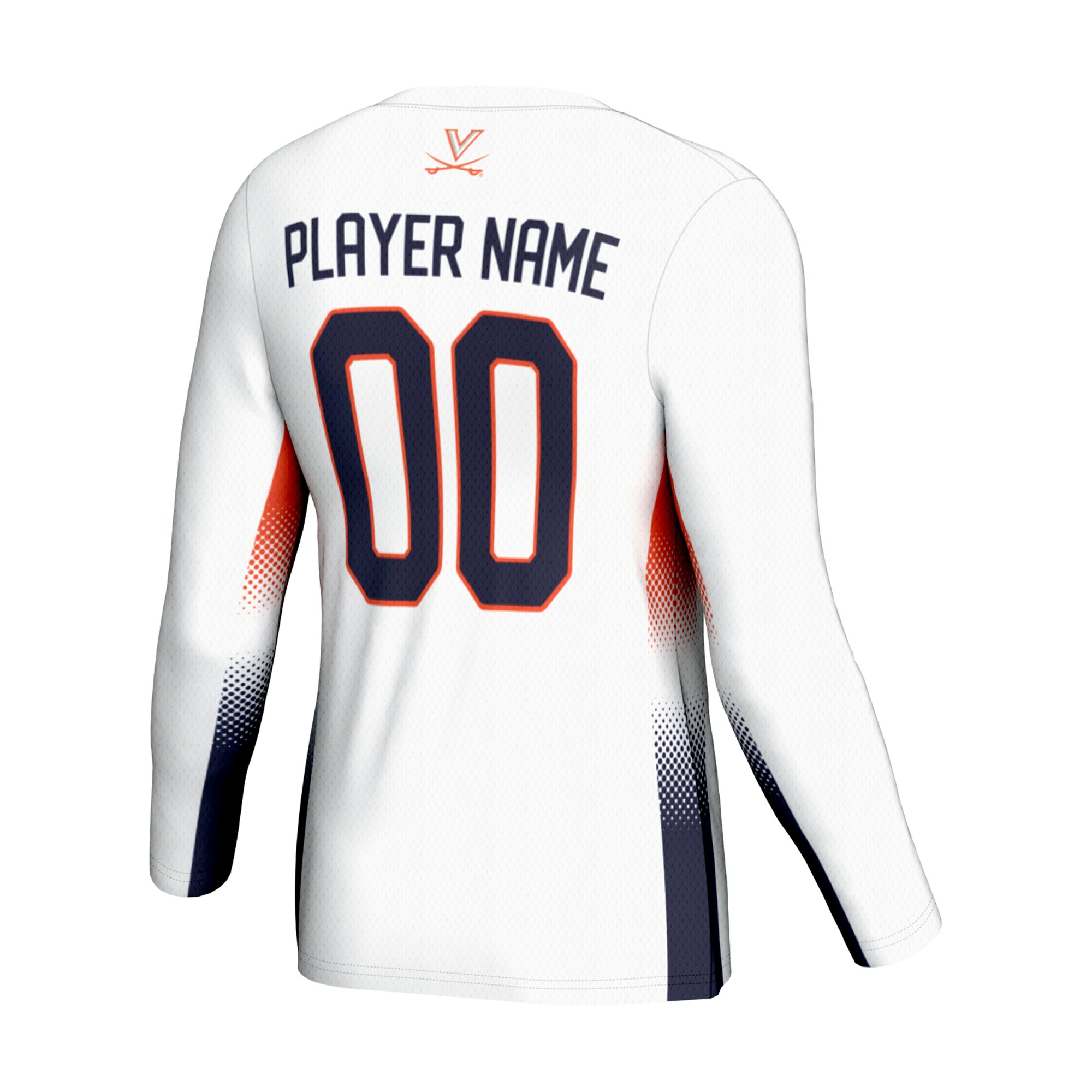 [NJP] Virginia Cavaliers GameDay Greats Youth Lightweight NIL Women's Volleyball Jersey - White