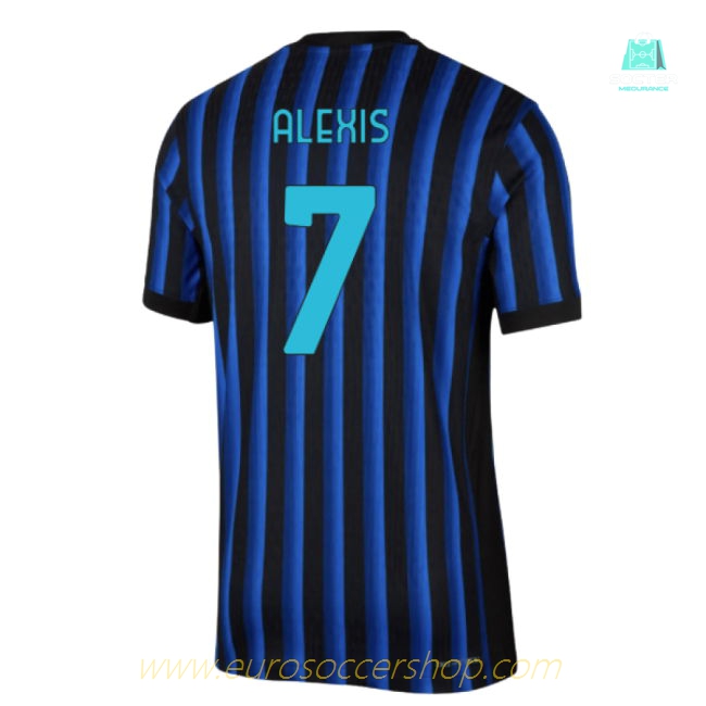 2025-2026 Inter Milan Home Authentic Dri-Fit ADV Shirt (Alexis 7)