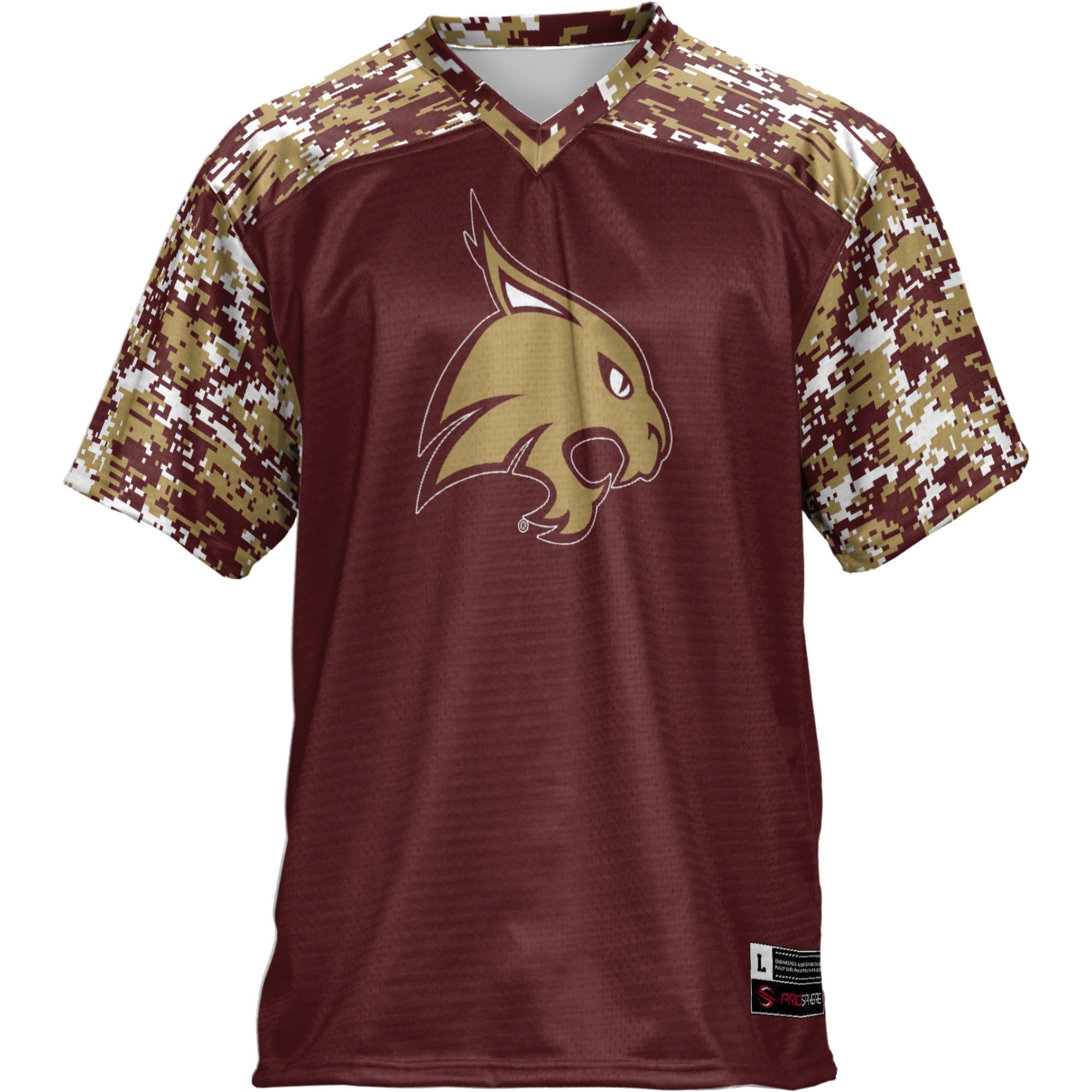 Texas State Bobcats GameDay Greats Football Jersey - Maroon