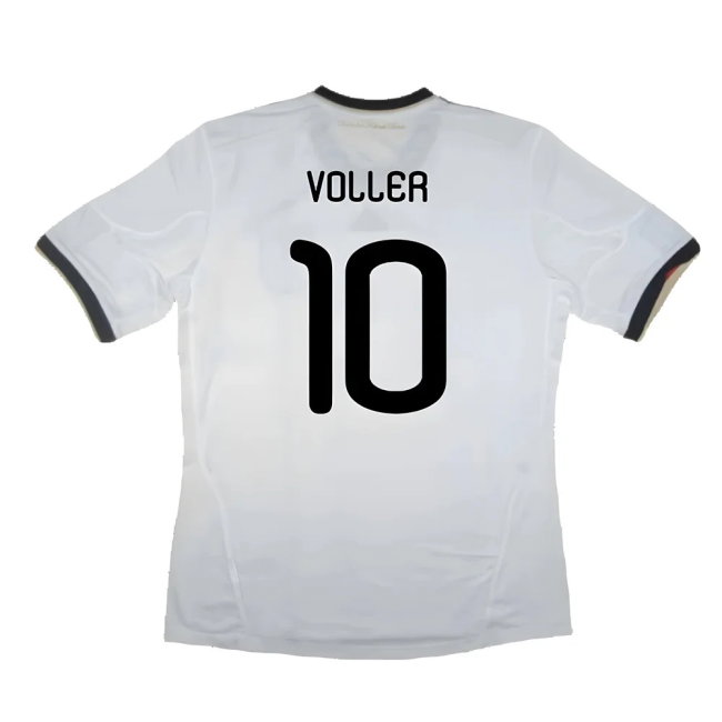 Germany 2010-11 Home Shirt ((Excellent) XL) (VOLLER 10)